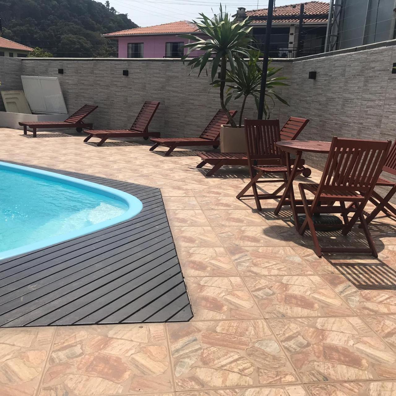 Hospedagem Praia Word Penha Sc Bagian luar foto